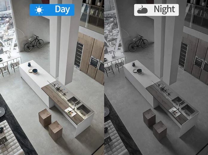 2-Pack Mini WiFi Security Cameras with 1080P HD, 140-Degree Wide Angle and Night Vision
