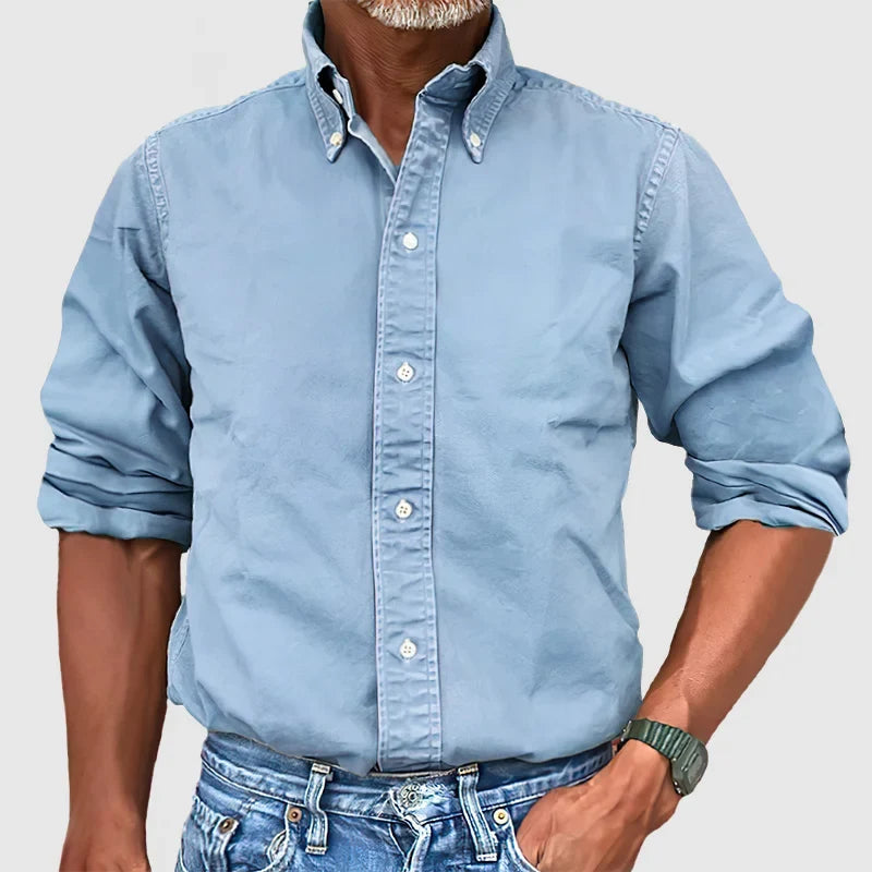 Classic Men's Long-Sleeve Shirt