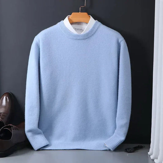 Classic Men's Sweater - Luxurious Comfort