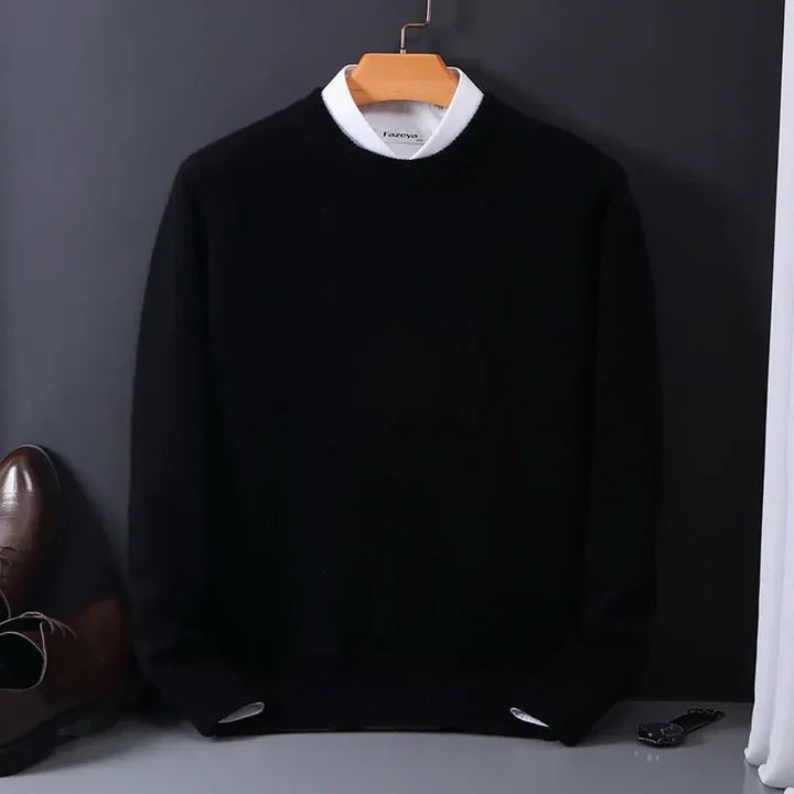 Classic Men's Sweater - Luxurious Comfort