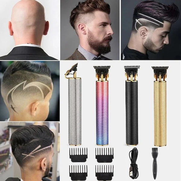 Cordless Zero-Gapped Hair Trimmer and Clipper
