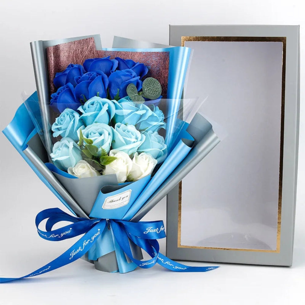 Elegant Soap Flower Bouquet