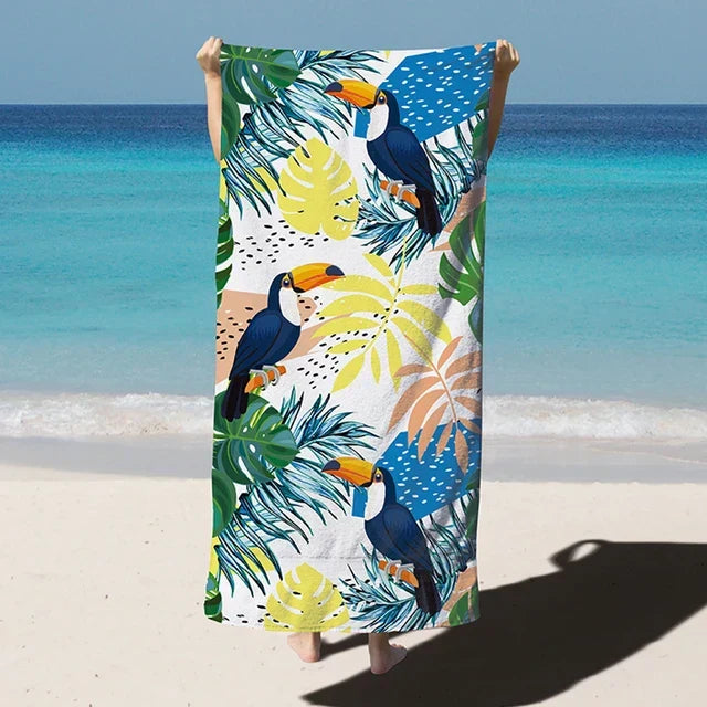 Extra Large Quick-Dry Microfiber Beach and Pool Towel