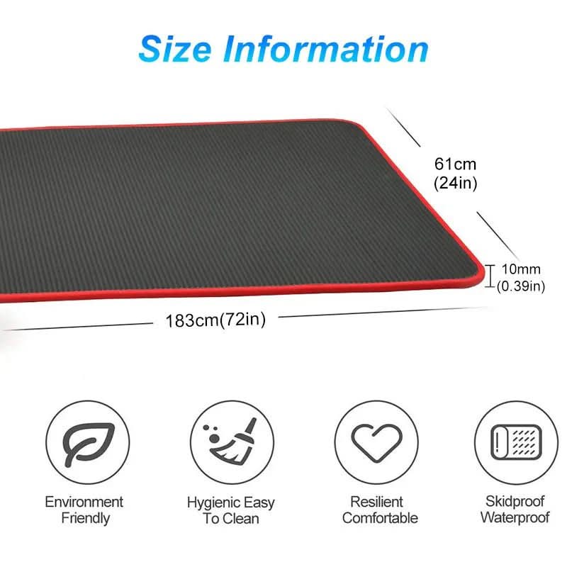 Extra-Thick Yoga Mat with Anti-Slip Technology