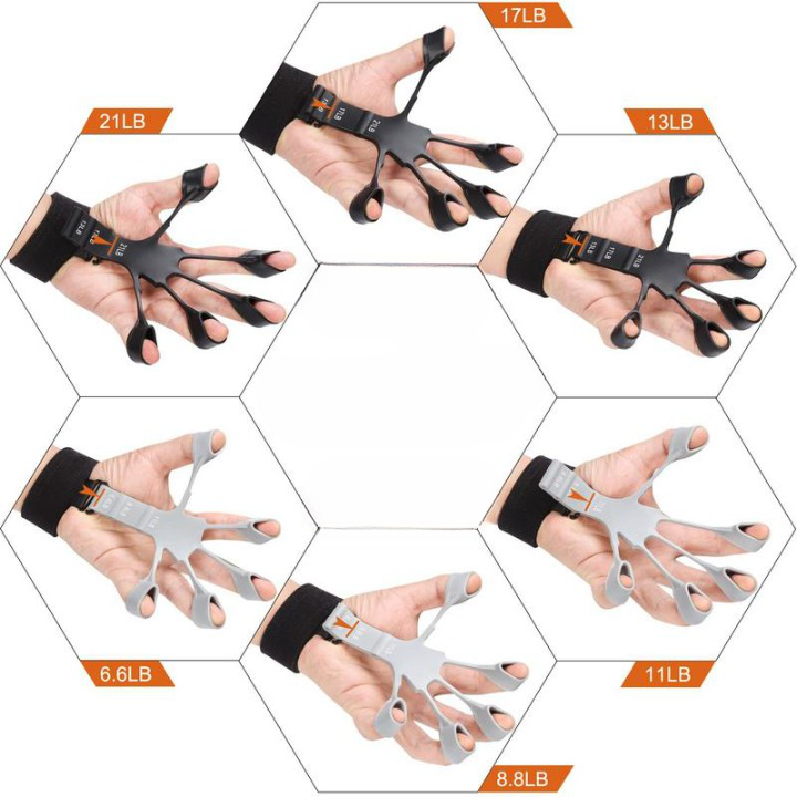 Finger Gripper Strength Trainer for Hand and Forearm