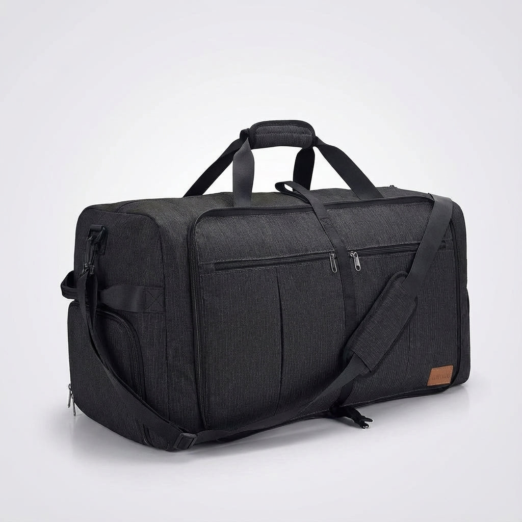 Foldable Travel Bag with Ventilated Shoe Compartment – Water-Resistant Extra-Large Capacity
