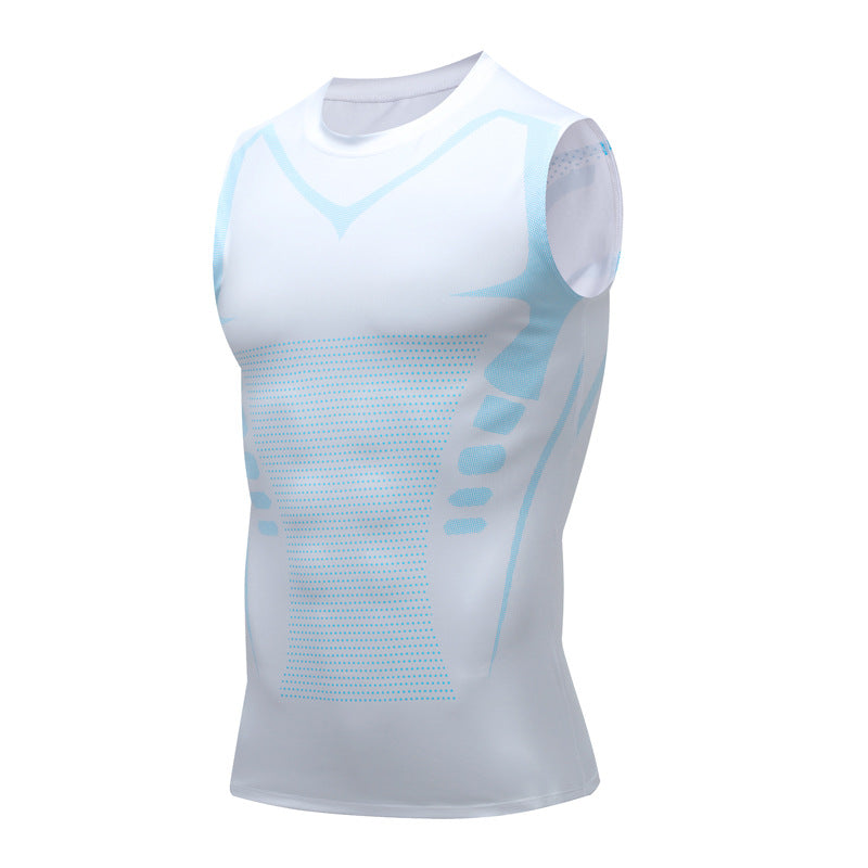 Ionic Body Shaping and Posture Support Compression Tank Top