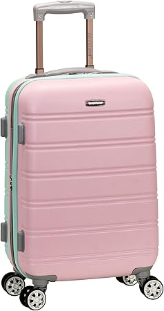 Lightweight Expandable Hardside Carry-On with Double Spinner Wheels – Cotton Candy