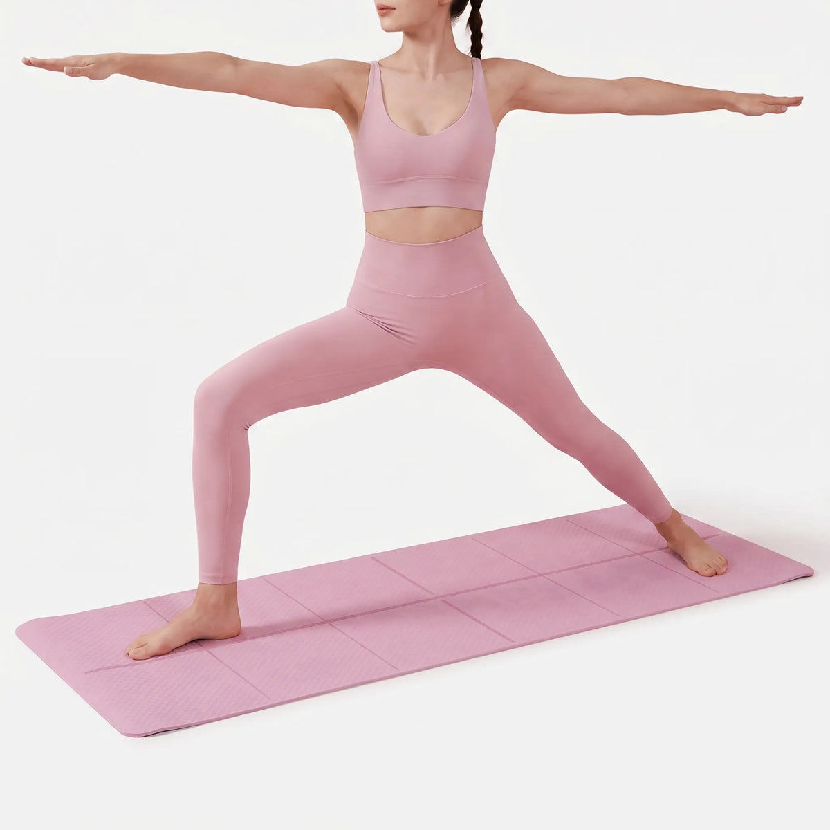 Lightweight Yoga and Pilates Exercise Mat