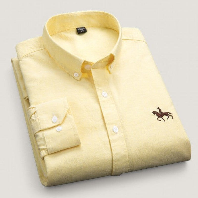 Men's Classic Long-Sleeved Shirt
