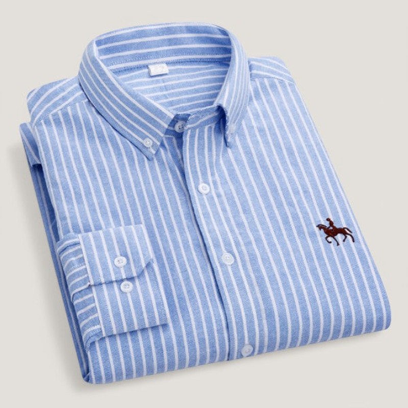 Men's Classic Long-Sleeved Shirt