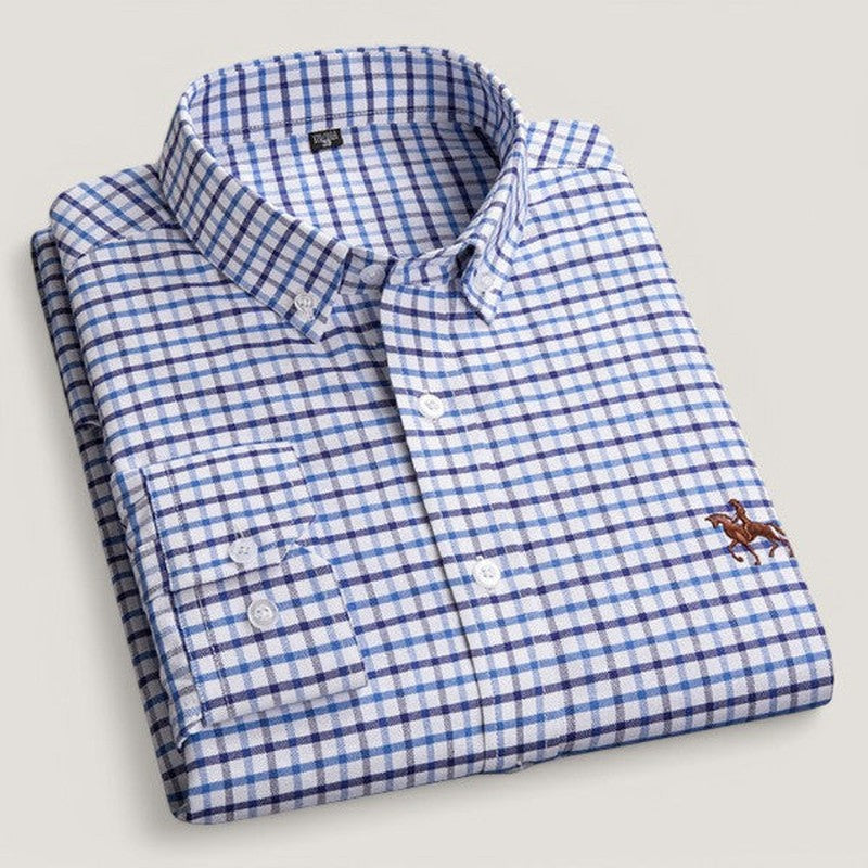 Men's Classic Long-Sleeved Shirt
