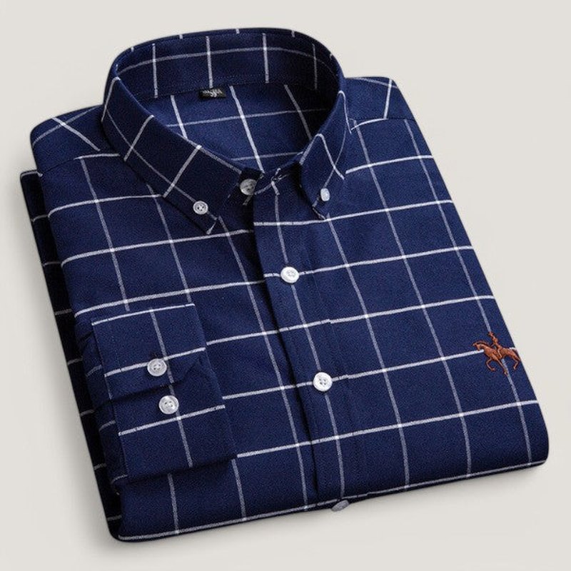 Men's Classic Long-Sleeved Shirt