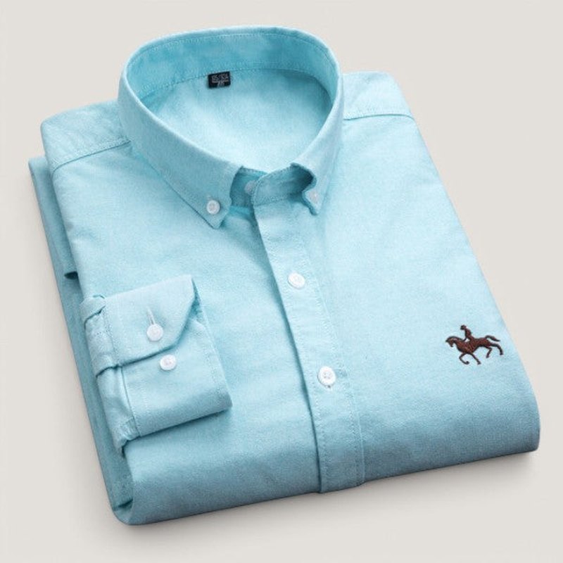 Men's Classic Long-Sleeved Shirt