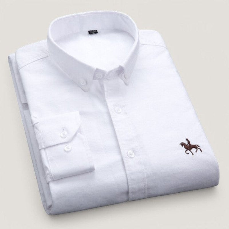 Men's Classic Long-Sleeved Shirt