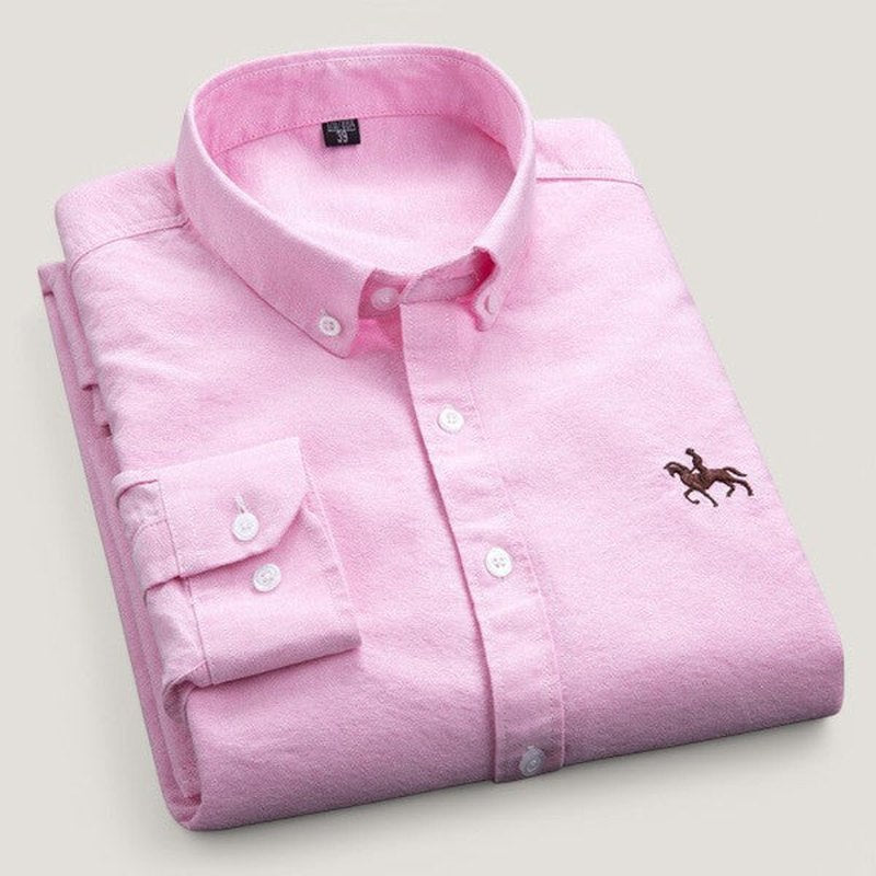 Men's Classic Long-Sleeved Shirt