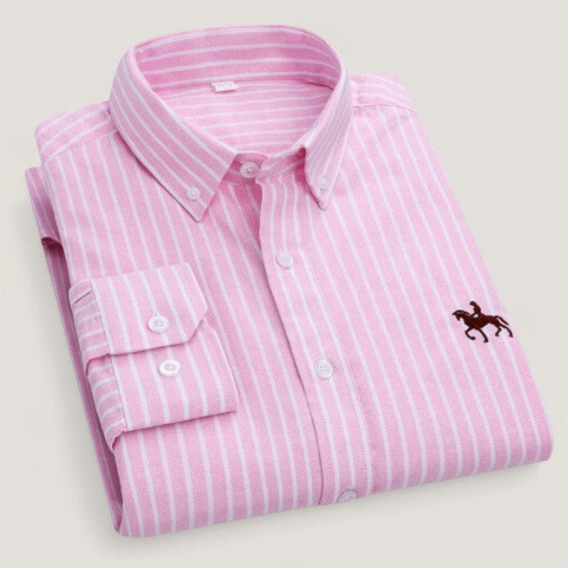 Men's Classic Long-Sleeved Shirt