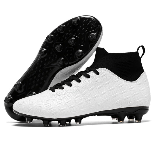 Men's Football Boots with Grip & High Ankle Design