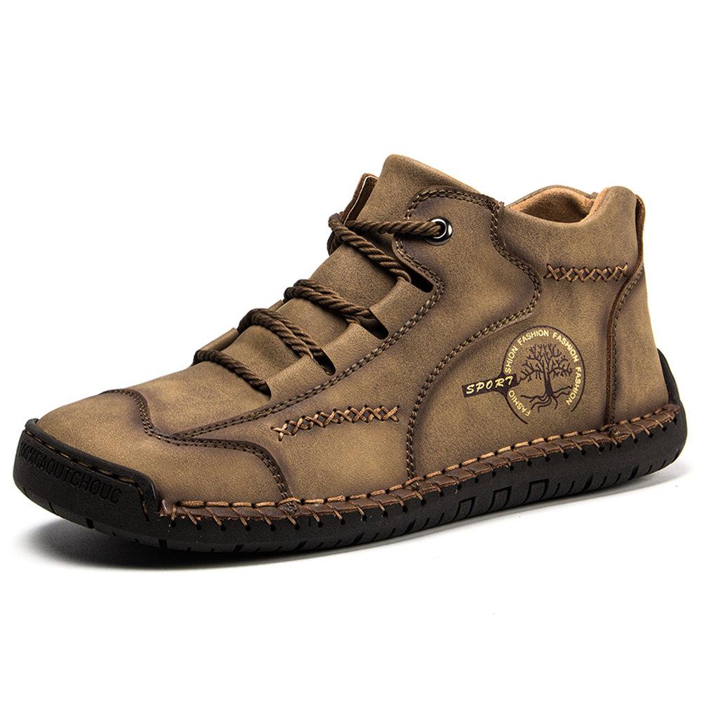 Men's Handmade Vintage Orthopedic Ankle Boots