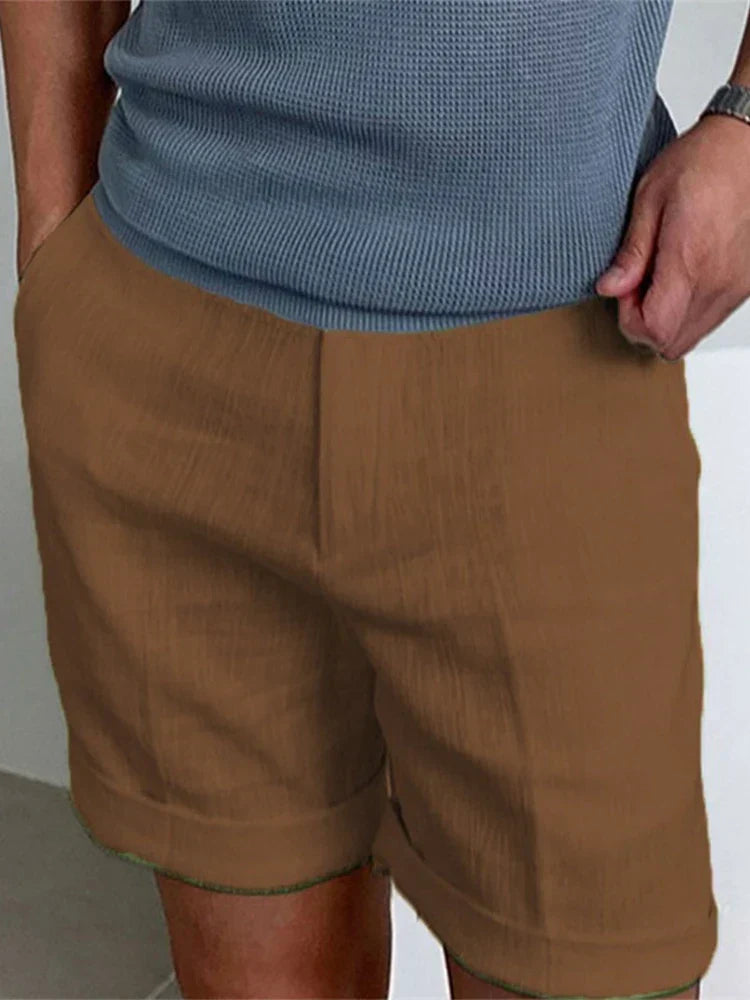 Men's Lightweight Relaxed-Fit Summer Linen Shorts – Jorin