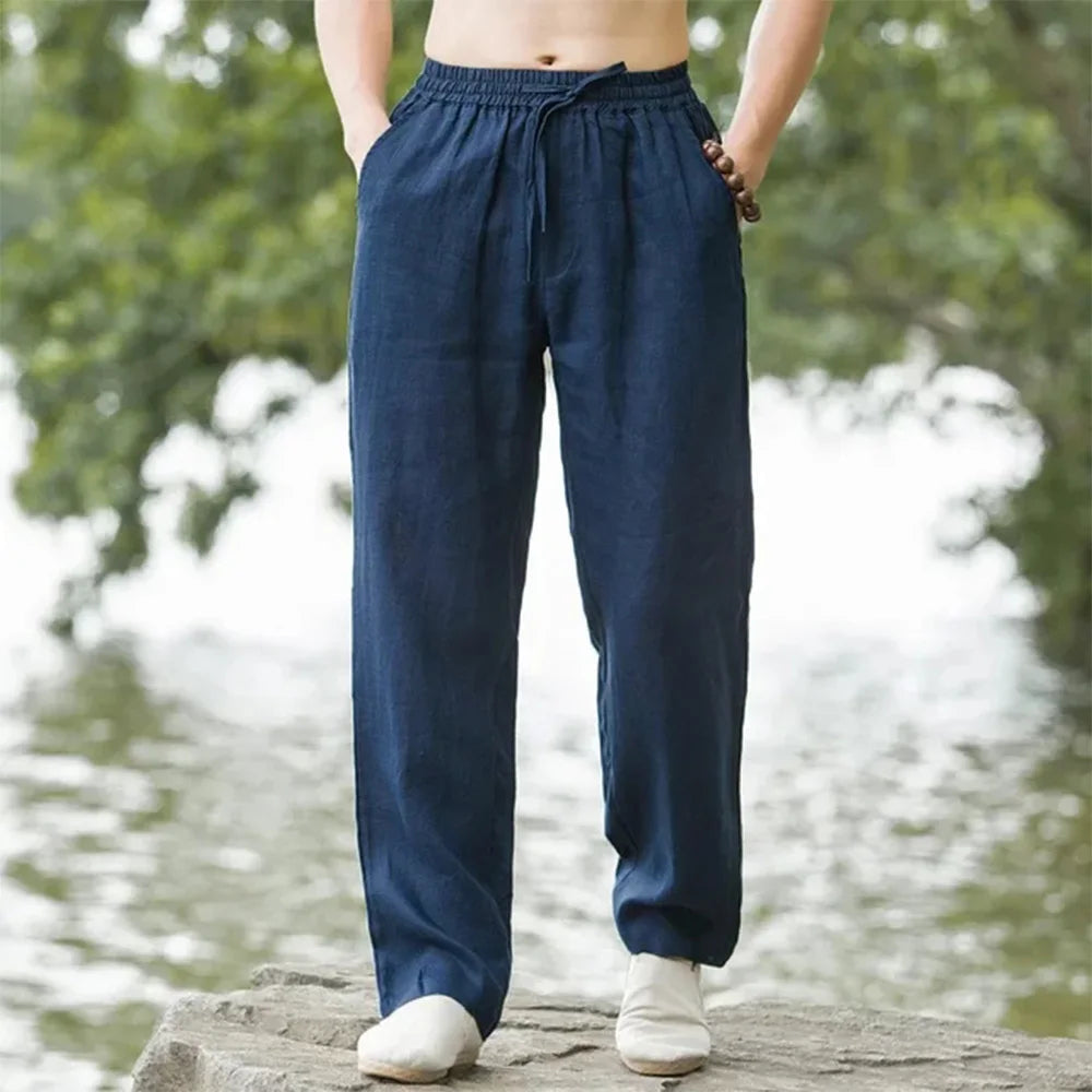 Men's Straight-Leg Trousers