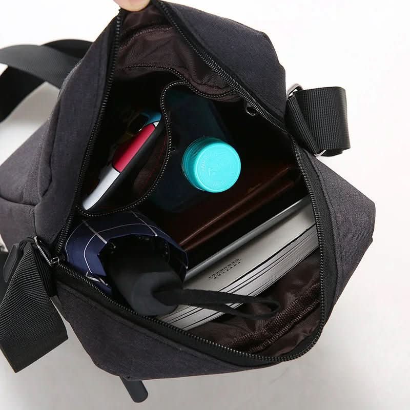 Men's Water-Repellent Anti-Theft Shoulder Bag
