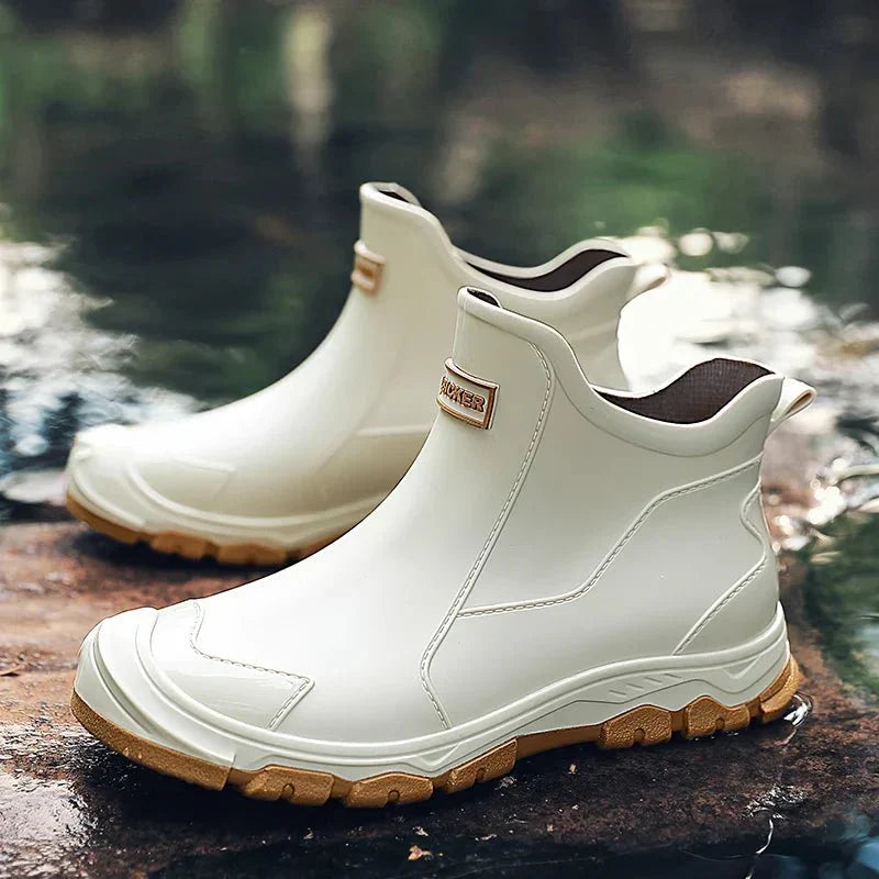 Men's Waterproof All-Terrain Boots with Insulated Soles