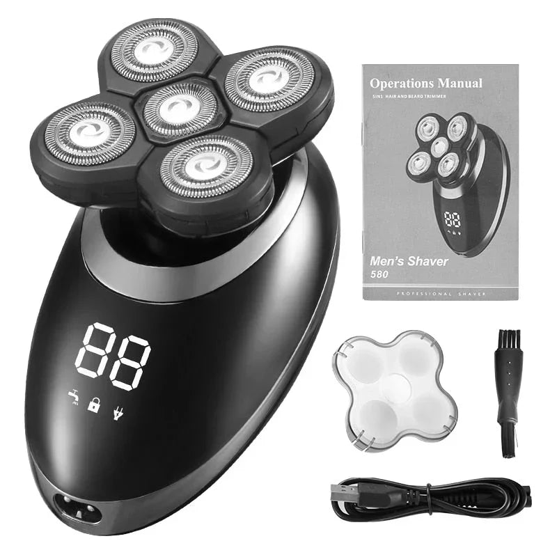 Men's Waterproof Cordless Multi-Functional Trimmer