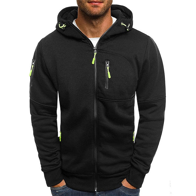 Men's Zip-Up Hoodie
