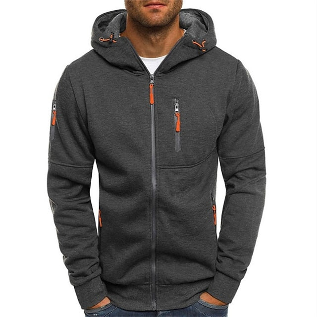Men's Zip-Up Hoodie