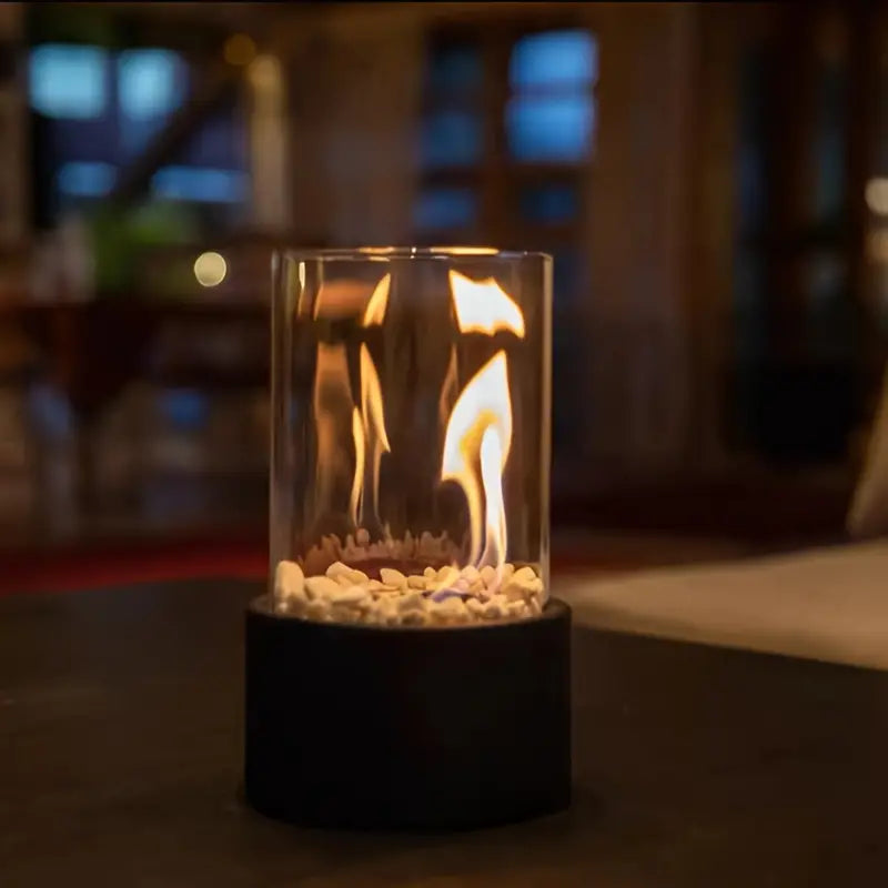Modern Smokeless Bioethanol Tabletop Fireplace