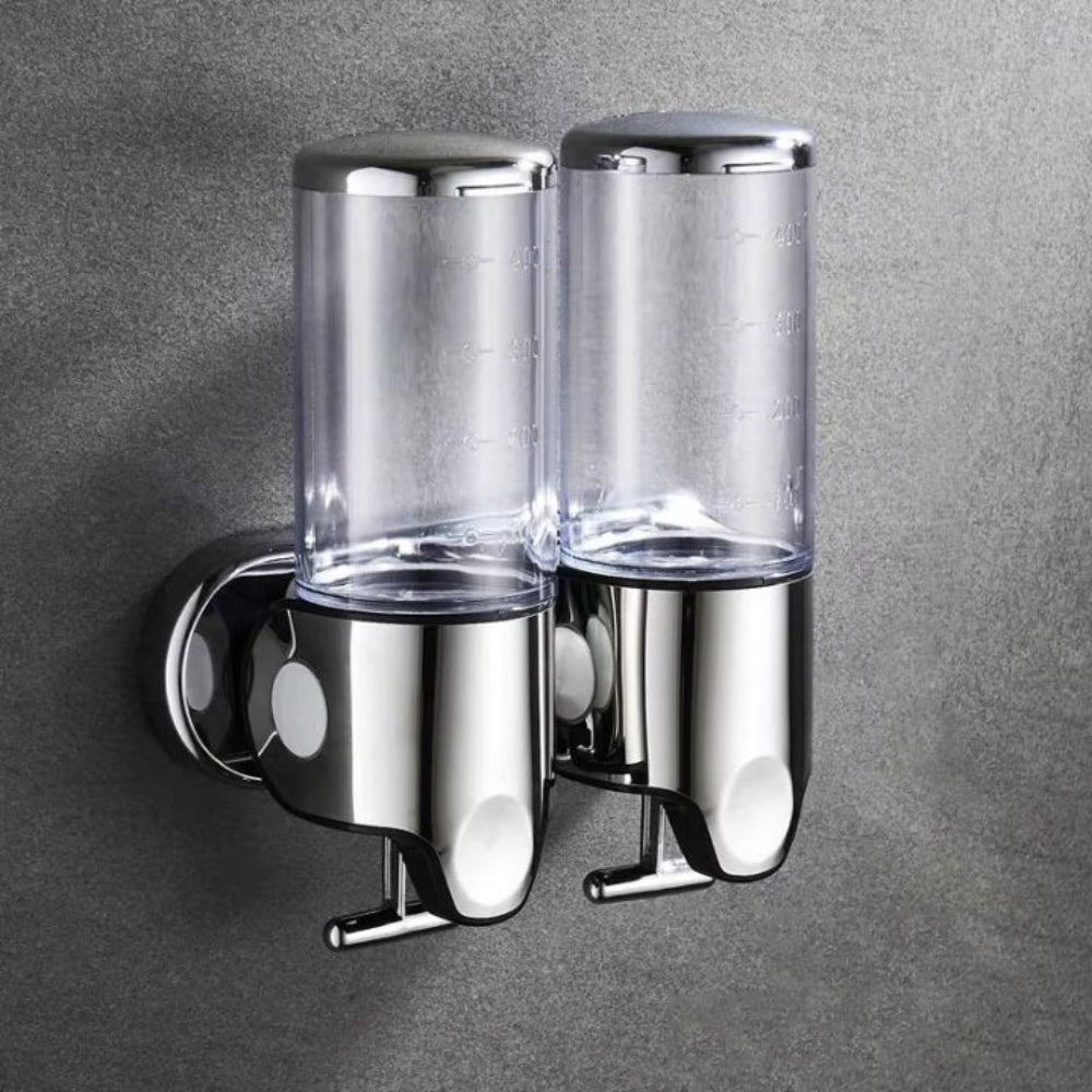 Modern Wall-Mounted Soap Dispenser for Liquid Soap, Lotion or Sanitiser