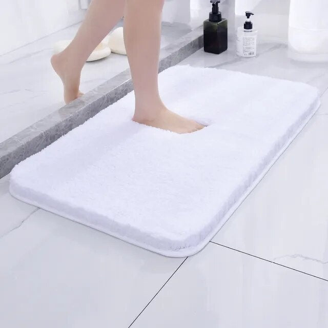 Plush Fur Bath Rug