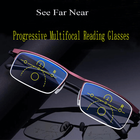 Smart Progressive Reading Glasses for Everyone