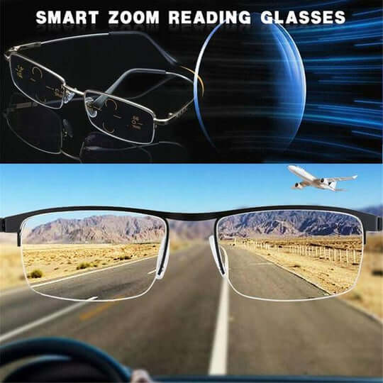 Smart Progressive Reading Glasses for Everyone