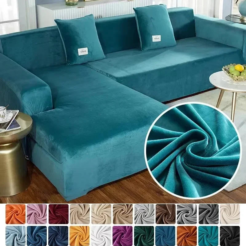 Stretch Velvet Sofa Cover