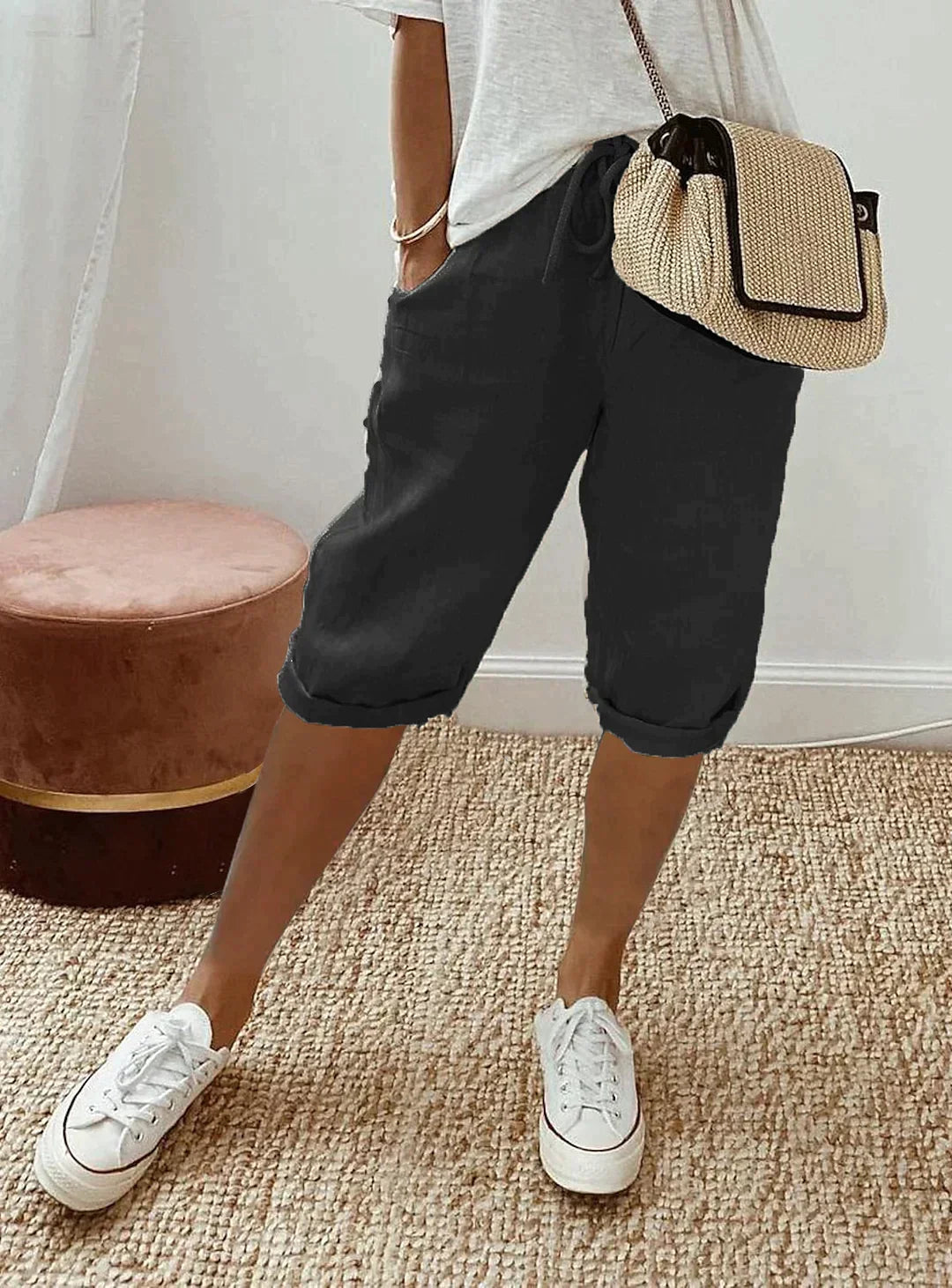Stylish Linen Summer Pants for Women - Mandy