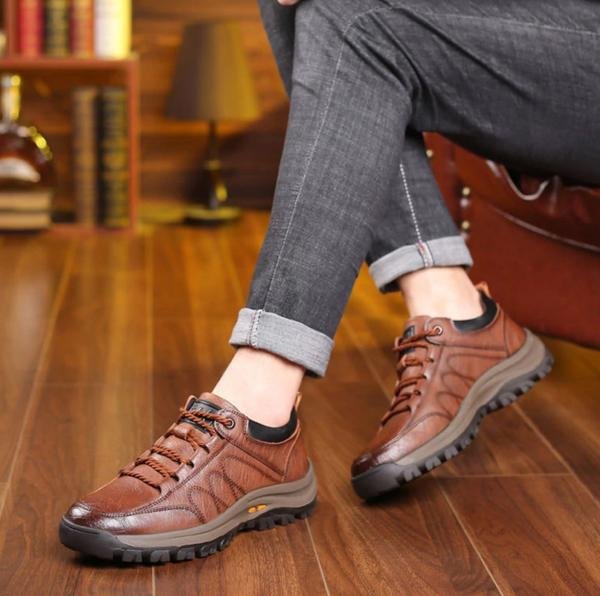 Stylish Men's Orthopaedic Shoes – Lightweight, Waterproof, and Non-Slip