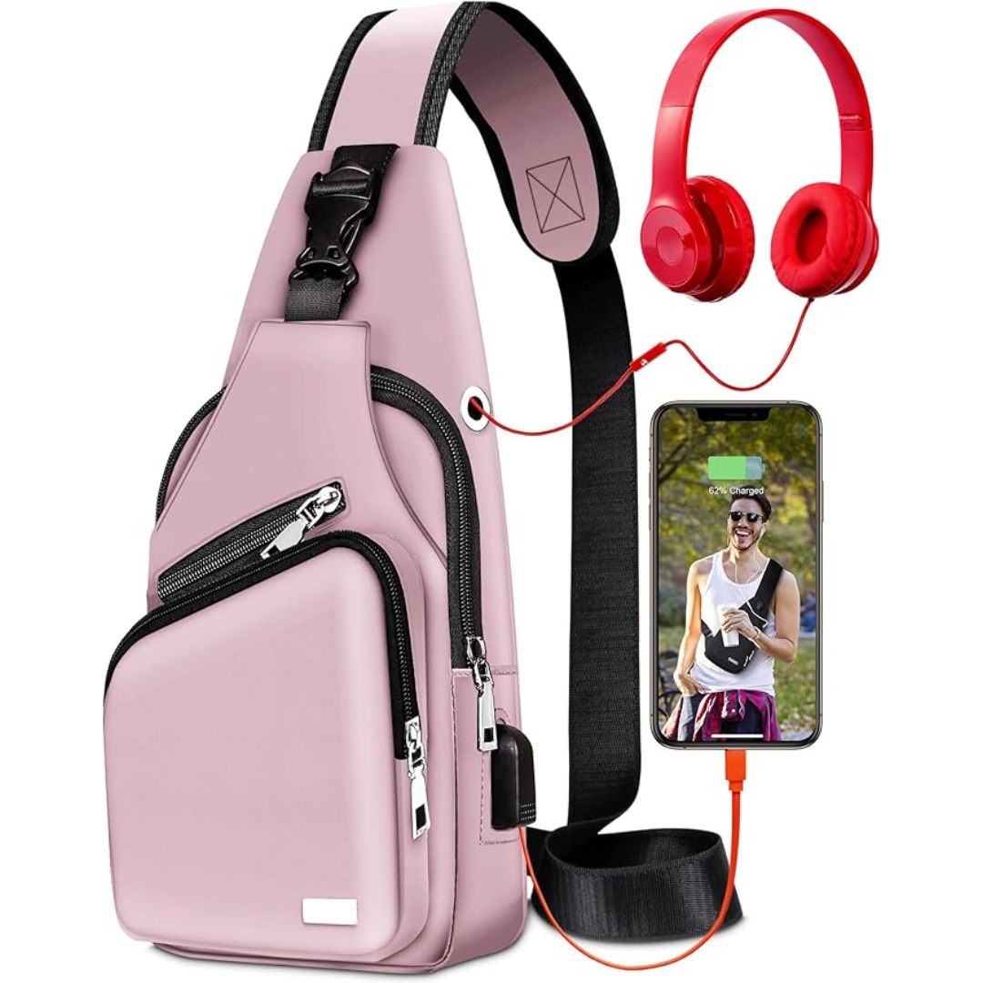 Waterproof Sling Bag for Travel and Hiking