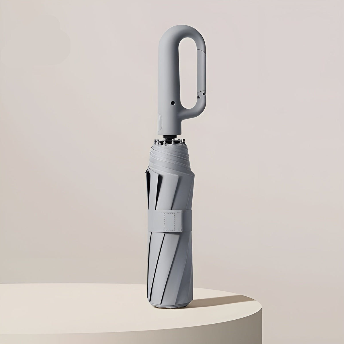 Wind and Rain Umbrella with Automatic Clip Handle