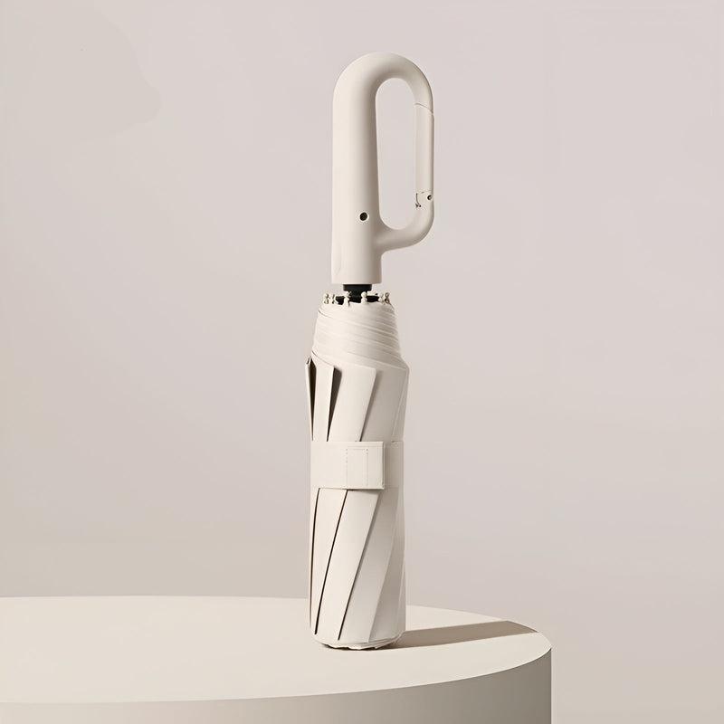 Wind and Rain Umbrella with Automatic Clip Handle