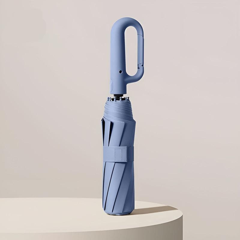 Wind and Rain Umbrella with Automatic Clip Handle