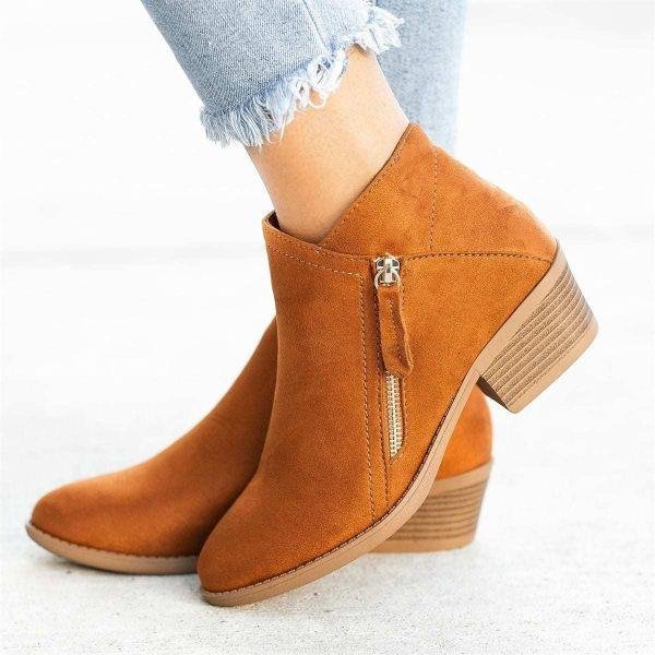 Women's Orthopedic Leather Boots - Autumn Edition