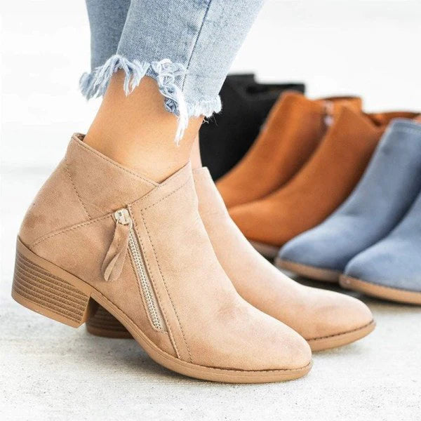 Women's Orthopedic Leather Boots - Autumn Edition