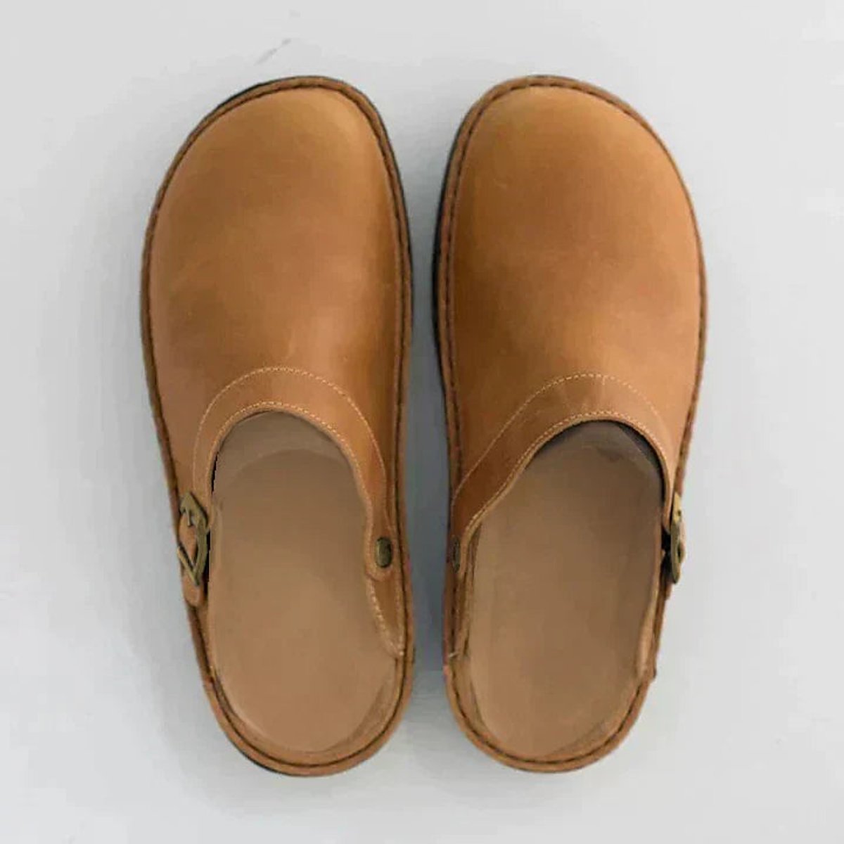 Women's Orthopedic Slip-On Buckle Clogs