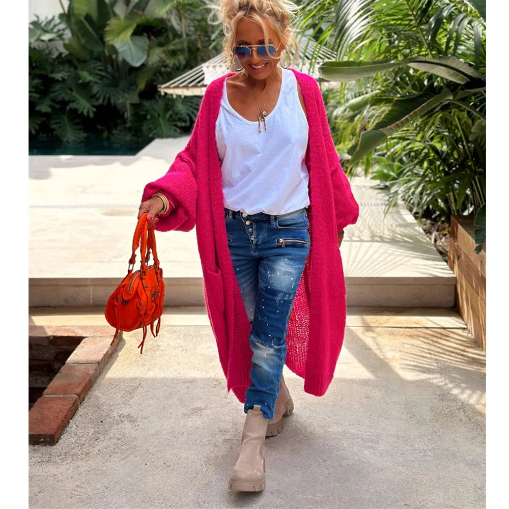 Women's Stylish Autumn Peace Cardigan